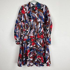 MARNI Lectric Print Shirt Dress US Size 8